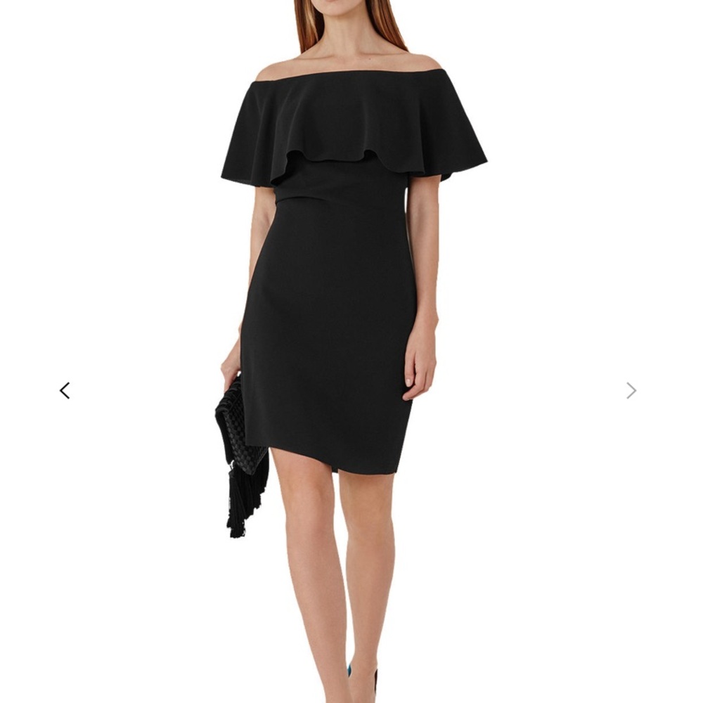REISS BALM off shoulder dress